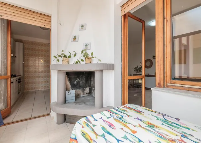 Poetto Family House, Privat Parking, Self Check-in, Netflix