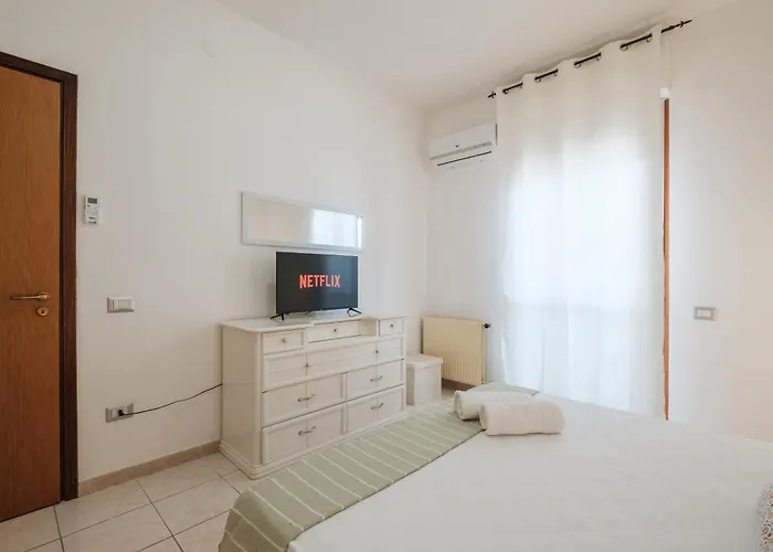 Poetto Family House, Privat Parking, Self Check-in, Netflix Apartamento *