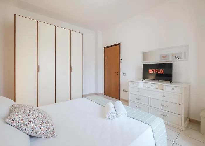 Apartment Poetto Family House, Privat Parking, Self Check-in, Netflix