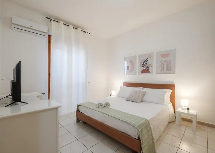 Poetto Family House, Privat Parking, Self Check-in, Netflix * Quartu SantʼElena